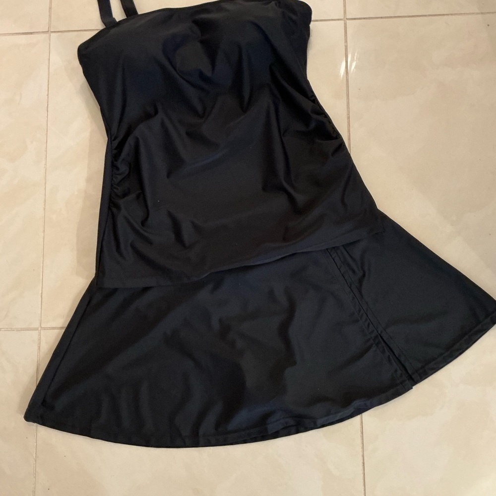 Swimsuit-Black Tankini